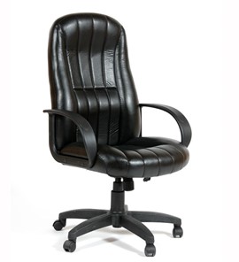 Офисное кресло CHAIRMAN 685, экокожа, цвет черный в Черкесске