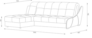 Угловой диван Токио (ППУ) в Черкесске - предосмотр 1
