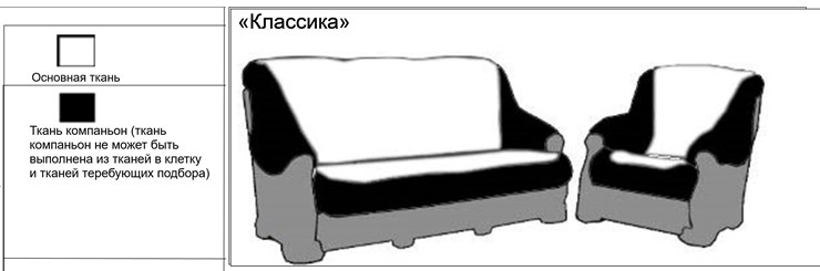 Диван угловой Классика А, Миксотойл в Черкесске - изображение 7