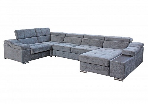 Угловой диван N-0-M П (П1+ПС+УС+Д2+Д5+П2) в Черкесске - изображение