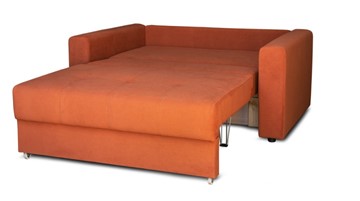 Прямой диван Комфорт 7 1400 ППУ+ЛАТЫ, широкий подлокотник в Черкесске - предосмотр 1