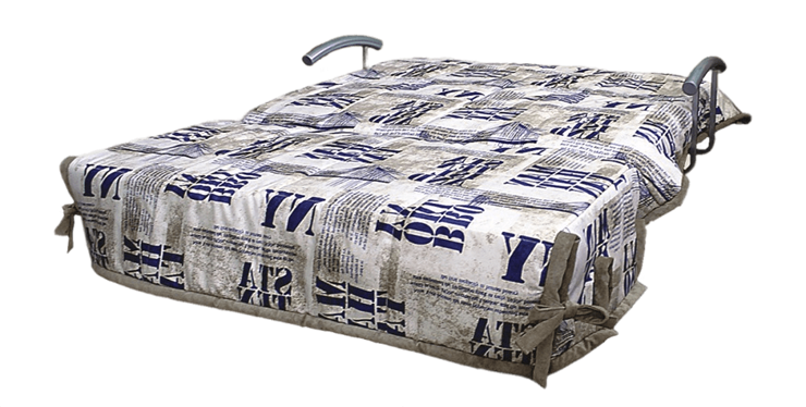 Прямой диван Аккордеон с боковинами, спальное место 1400 в Черкесске - изображение 1