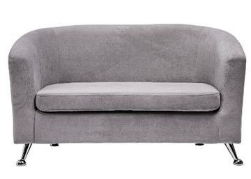 Прямой диван Брамс 2Д серый в Черкесске