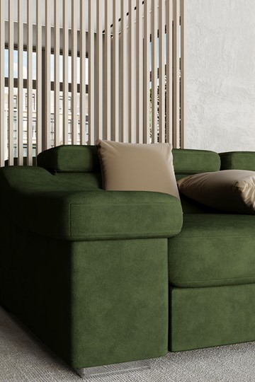 Прямой диван Мюнхен с выкатным механизмом в Черкесске - изображение 10