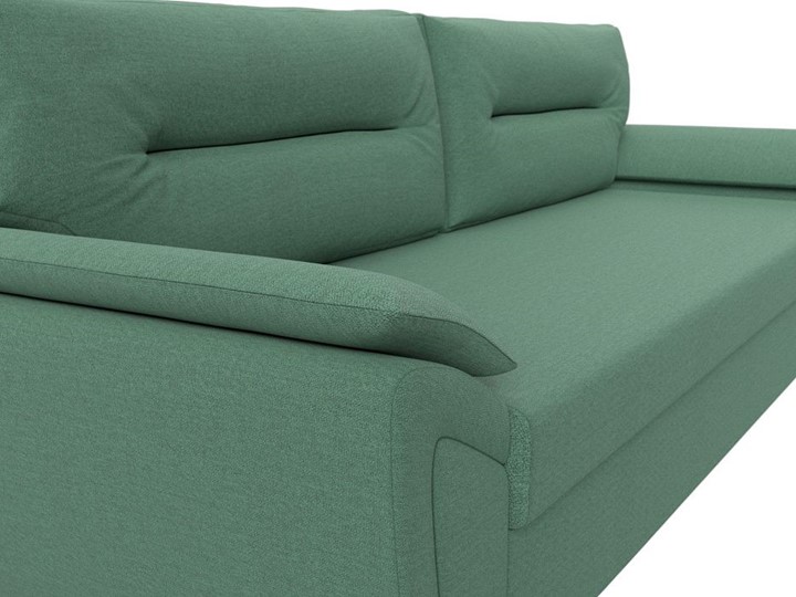 Прямой диван Нэстор Лайт, Амур зеленый (рогожка) в Черкесске - изображение 5