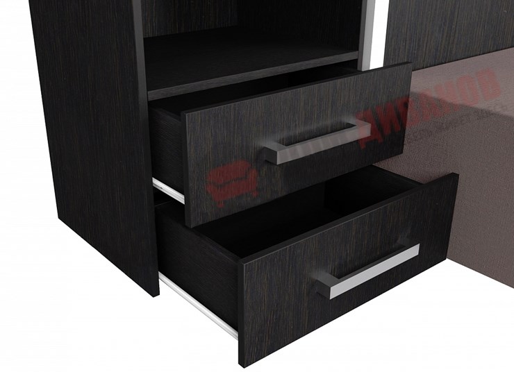 Диван Кровать-трансформер Smart (ШЛ+КД 1400+ШП), 2 шкафа, без подлокотников в Черкесске - изображение 3