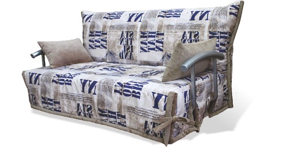Прямой диван Аккордеон с боковинами, спальное место 1400 в Черкесске - изображение