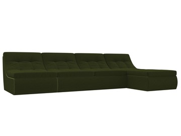 Модульный раскладной диван Холидей, Зеленый (микровельвет) в Черкесске