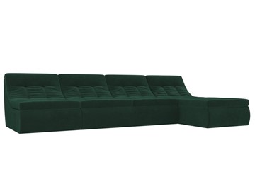 Модульный раскладной диван Холидей, Зеленый (велюр) в Черкесске