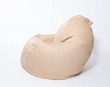Кресло-мешок Макси, рогожка, 150х100, песочное в Черкесске - предосмотр 2