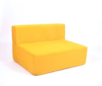 Кресло Тетрис 100х80х60, желтое в Черкесске