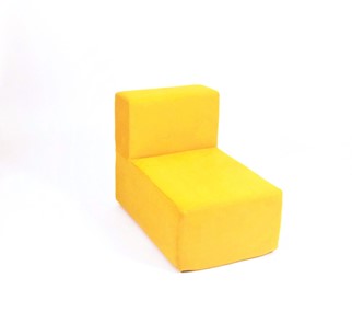 Кресло Тетрис 50х80х60, желтое в Черкесске