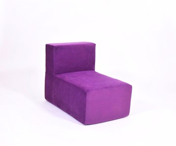 Кресло Тетрис 50х80х60, фиолетовое в Черкесске