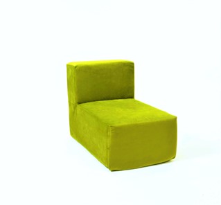 Кресло бескаркасное Тетрис 50х80х60, зеленый в Черкесске