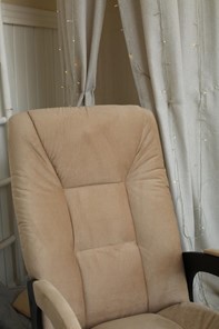 Кресло-качалка Леон маятниковая, ткань AMIGo песок 29-Т-П в Черкесске - предосмотр 7