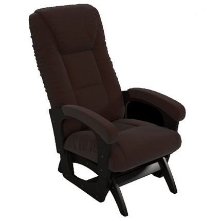 Кресло-качалка Леон маятниковая, ткань AMIGo шоколад 29-Т-Ш в Черкесске - изображение