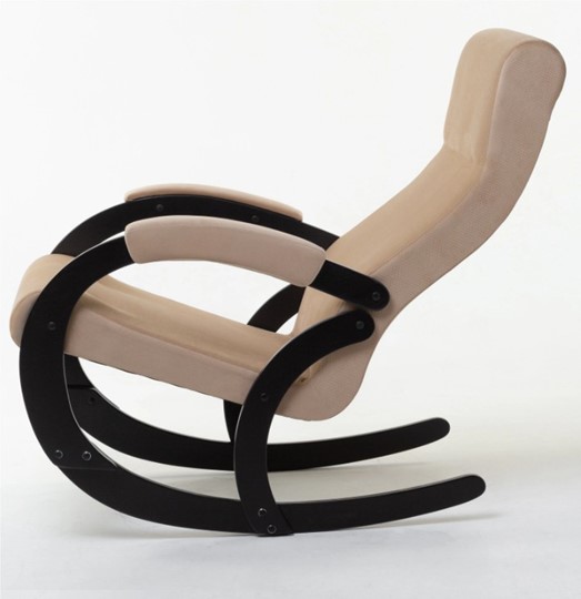 Кресло-качалка в гостиную Корсика, ткань Amigo Beige 34-Т-AB в Черкесске - изображение 1