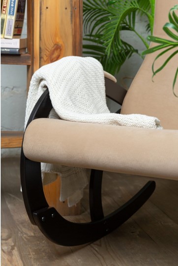 Кресло-качалка в гостиную Корсика, ткань Amigo Beige 34-Т-AB в Черкесске - изображение 5