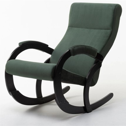 Кресло-качалка Корсика, ткань Amigo Green 34-Т-AG в Черкесске - изображение