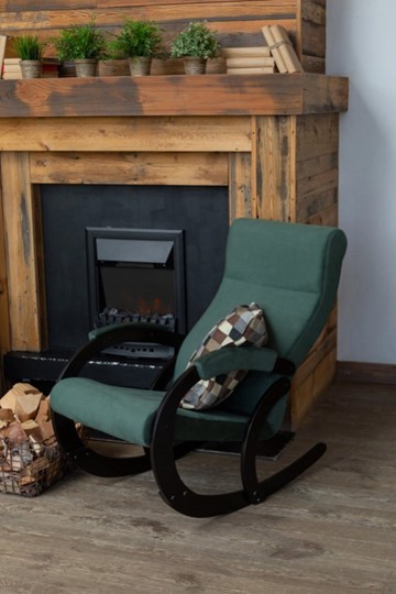 Кресло-качалка Корсика, ткань Amigo Green 34-Т-AG в Черкесске - изображение 7