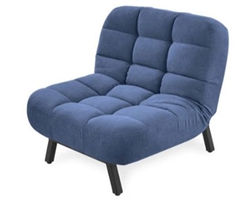 Кресло-кровать Абри опора металл (синий) в Черкесске - предосмотр 2