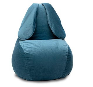 Кресло-мешок Зайка (длинные уши), синий в Черкесске