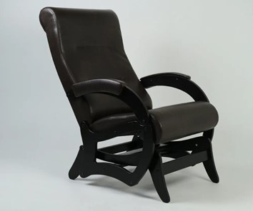 Маятниковое кресло Амелия, экокожа венге 35-К-В в Черкесске