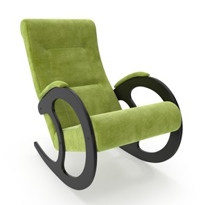 Кресло-качалка Модель 3, Verona 38 Apple Green-велюр в Черкесске