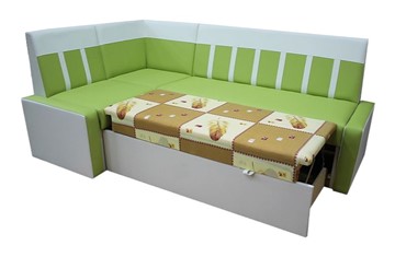 Кухонный угловой диван Квадро 2 со спальным местом в Черкесске - предосмотр 2