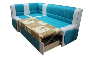 Кухонный угловой диван Квадро 4 со спальным местом в Черкесске - предосмотр 2