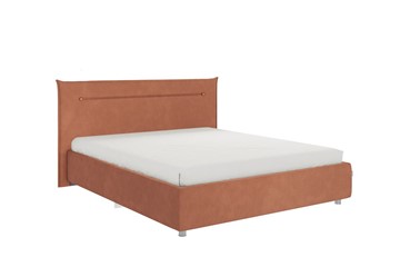 Кровать 2-спальная Альба 1.6, персик (велюр) в Черкесске