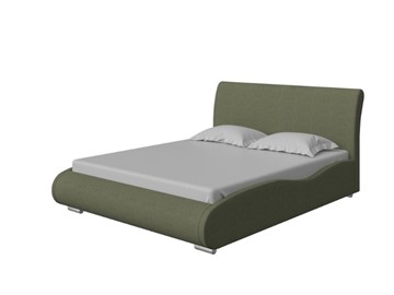 Кровать спальная Corso-8 Lite 140x200, Искусственная шерсть (Лама Авокадо) в Черкесске