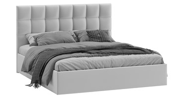 Кровать 2-спальная Эмбер тип 1 (Велюр Confetti Silver) в Черкесске