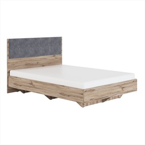 Кровать Николь (мод.1.3) 1,6 серый текстиль, с ортопедическим основанием в Черкесске