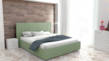 Кровать 1.5-спальная Аврора 140х200 (Основанием) в Черкесске