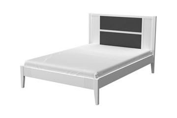 Кровать полутороспальная Бетти из массива сосны (Белый Античный) 180х200 в Черкесске