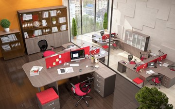 Набор мебели в офис Xten для начальника отдела в Черкесске - предосмотр 3