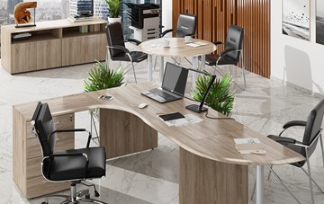 Набор мебели в офис Wave 2, рабочий стол и конференц-стол в Черкесске