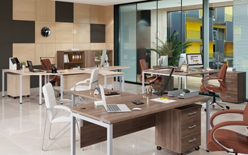Набор мебели в офис Xten S 1 - один стол с приставным брифингом в Черкесске - предосмотр