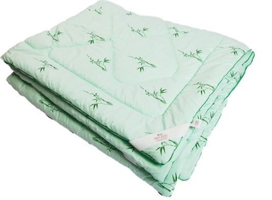 Стеганое одеяло Бамбук, всесезонное п/э вакуум в Черкесске - изображение