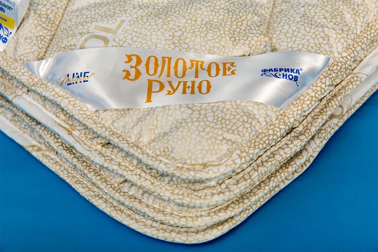 Одеяло всесезонное полутороспальное Золотое Руно в Черкесске - изображение 1
