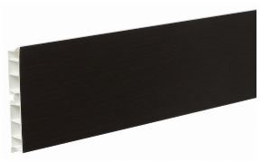 Цоколь ПВХ (цвет Черный) 4 м (H-100) в Черкесске