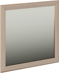 Зеркало навесное Глэдис М29 (Шимо светлый) в Черкесске