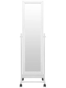 Напольное зеркало BeautyStyle 27 (135х42,5см) Белое в Черкесске - предосмотр 1