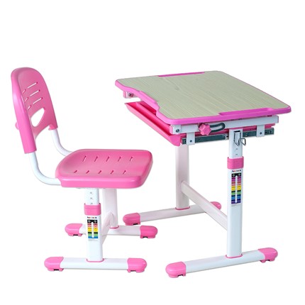 Парта растущая + стул Piccolino Pink в Черкесске - изображение