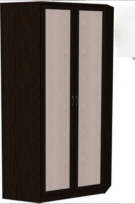 Шкаф 403 несимметричный, цвет Венге в Черкесске - изображение