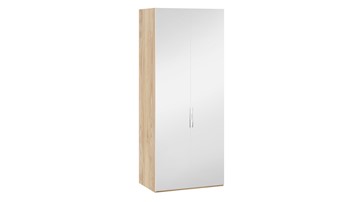 Шкаф для одежды Эмбер СМ-348.07.004 (Яблоня Беллуно/Белый глянец) в Черкесске