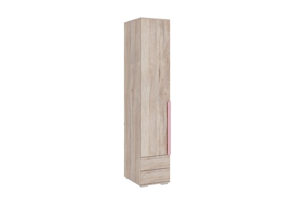 Шкаф одностворчатый с ящиками Лайк 54.01, дуб мария/роуз в Черкесске - изображение