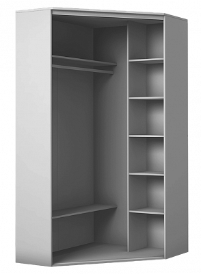 Угловой шкаф 2200х1103х1103, ХИТ У-22-4-11, белая шагрень в Черкесске - изображение 1