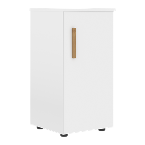 Низкий шкаф колонна с глухой дверью правой FORTA Белый FLC 40.1 (R) (399х404х801) в Черкесске